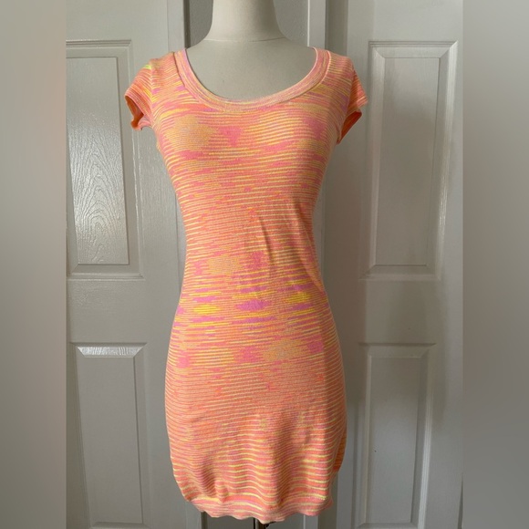Victoria's Secret Dresses & Skirts - Victoria's Secret Pink and Orange Knit